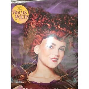 Winfred Sanderson Spirit Red Curly Wig